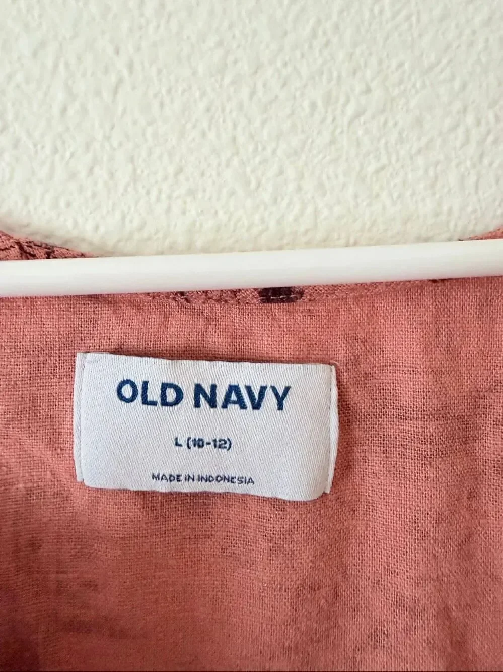 Old Navy Printed Linen-Blend Hi-Lo Dress for Girls size 10-12